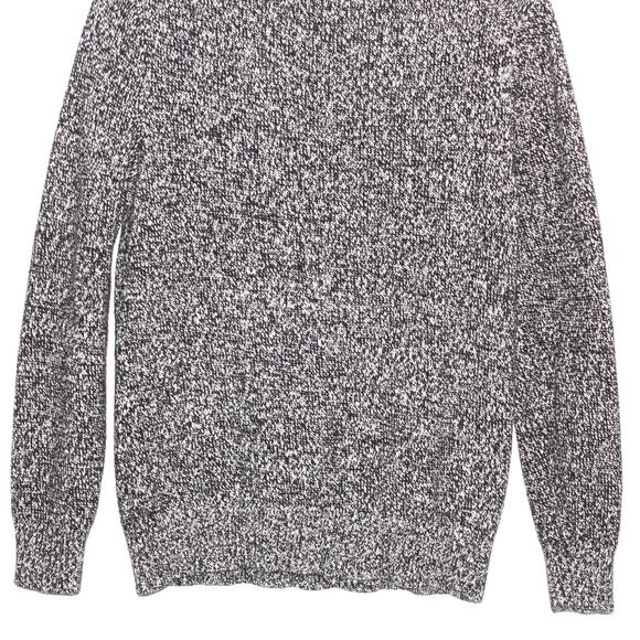 Polo Ralph Lauren Quarter Zip Knit Sweater In Heathered Grey Large - Picture 10 of 11